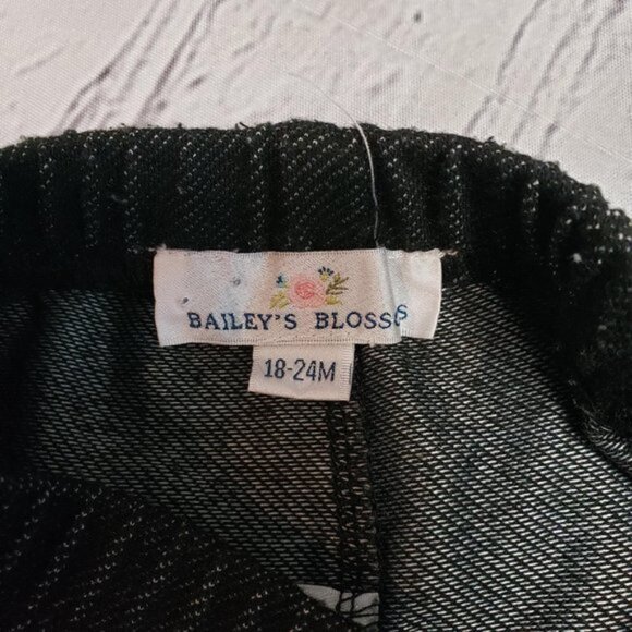 Bailey's Blossoms ~ Ally Pleated Baby Bell Bottoms ~ Leopard / A28 - Picture 4 of 4